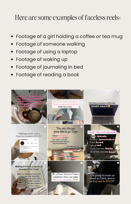 Faceless Instagram Reels