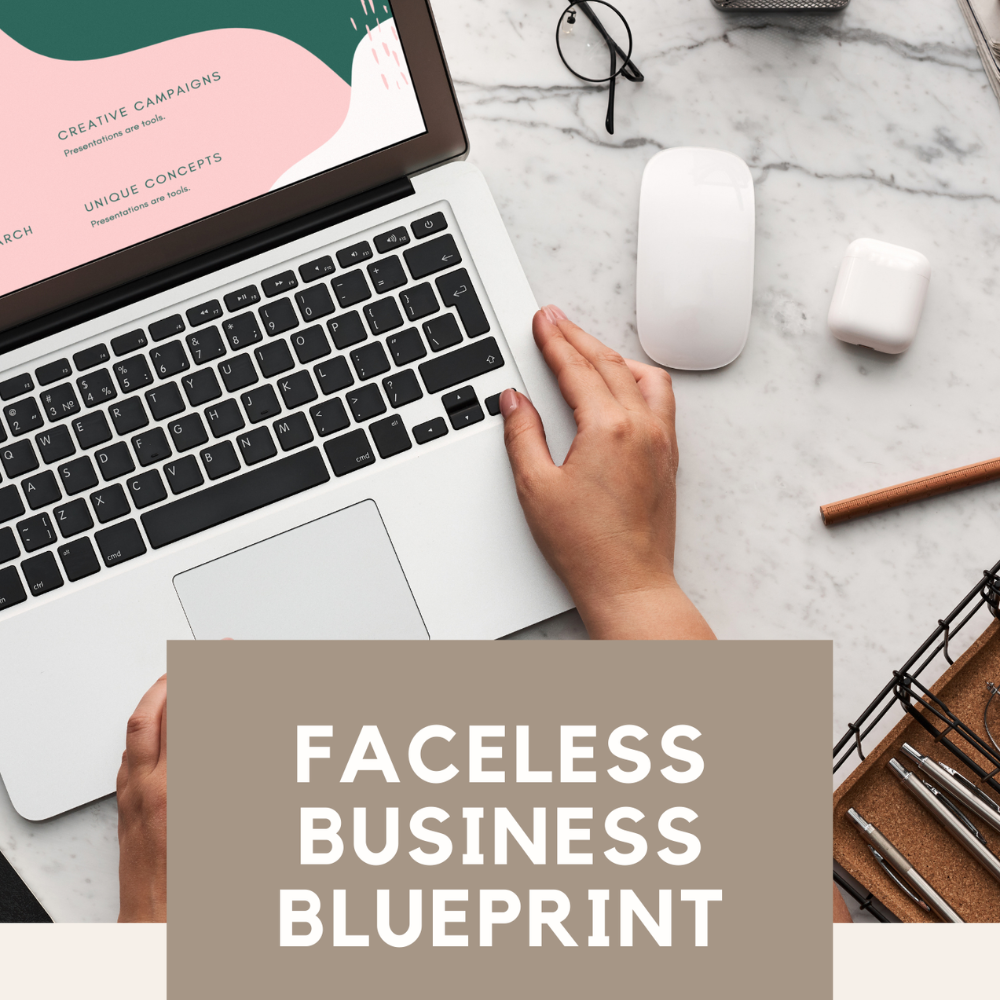 Faceless Business Blueprint mrr plr