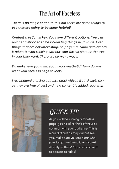 Faceless Business Blueprint